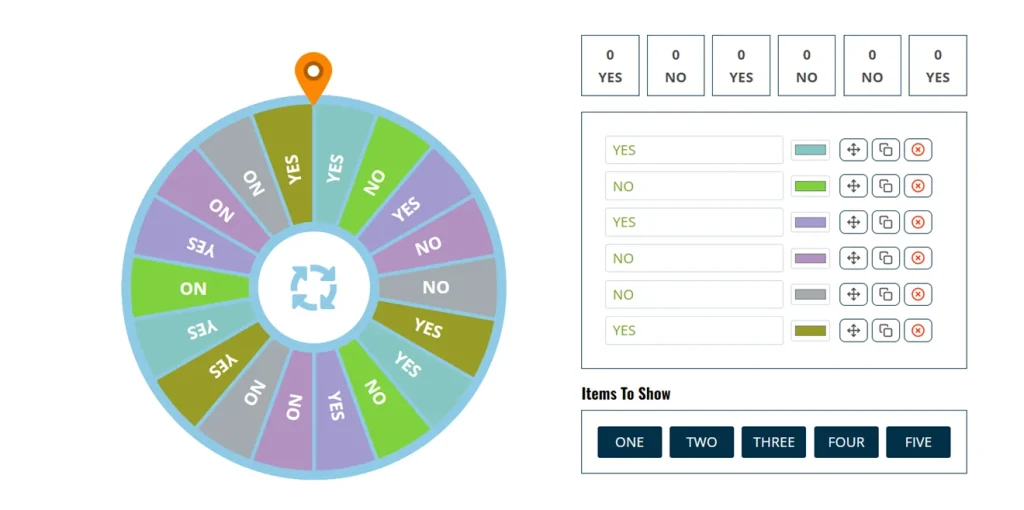 What is the Random Spinner Wheel