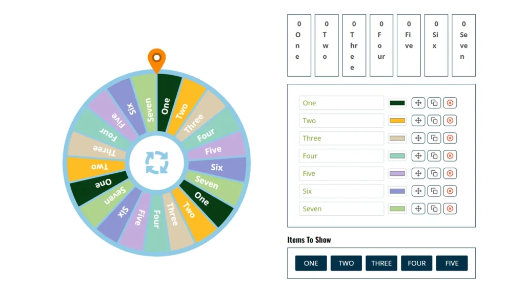 What is a Number Generator Wheel